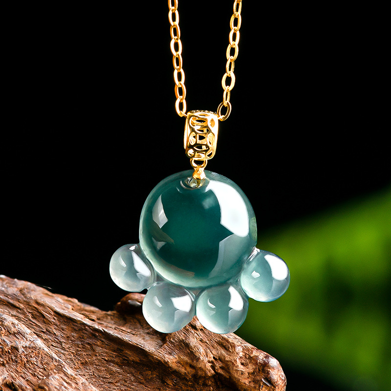 Collier pendentif patte de cha - Women'S Fashion Gifts avis et prix