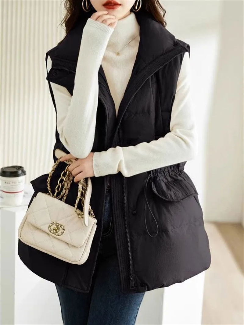 Doudoune mi-longue pour femme, - Puffer Vest Fashion Women avis et prix