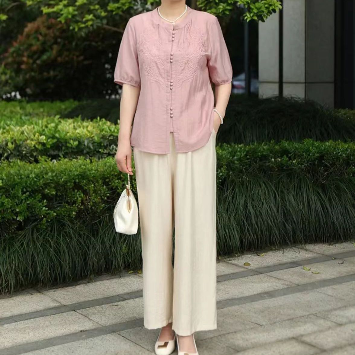Nouvel ensemble deux pièces br - Women Fashion Over 60 avis et prix