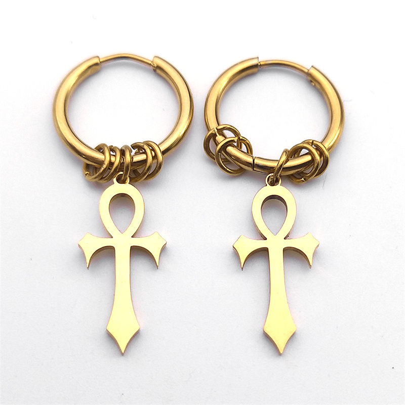 Egypte Ankh croix cerceau gout - Women Fashion Egypt avis et prix