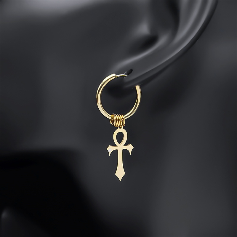 Egypte Ankh croix cerceau gout - Women Fashion Egypt avis et prix