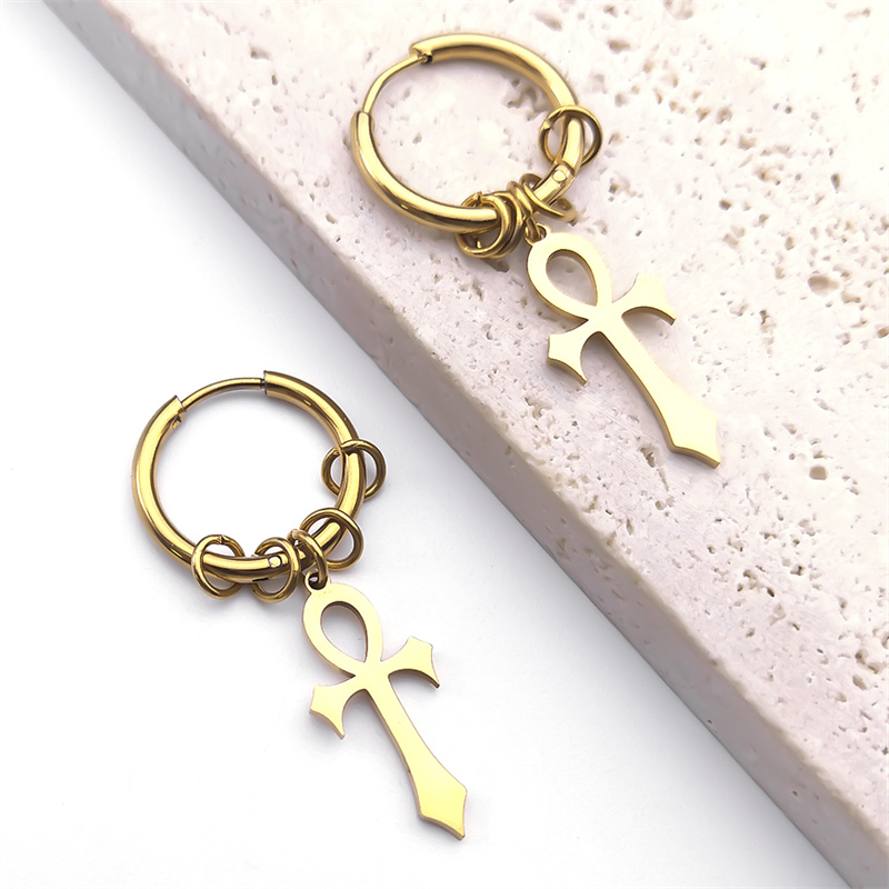 Egypte Ankh croix cerceau gout - Women Fashion Egypt avis et prix