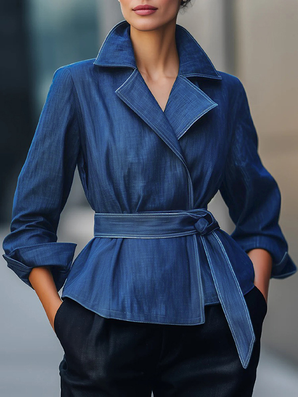 Veste en jean tendance automne - Women Fashion Jeans avis et prix