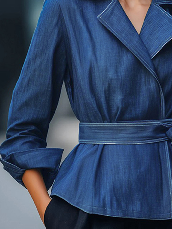 Veste en jean tendance automne - Women Fashion Jeans avis et prix